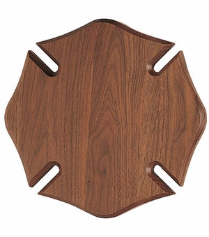 10 X 10 WALNUT MALTESE CROSS
