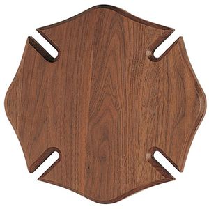 10 X 10 WALNUT MALTESE CROSS