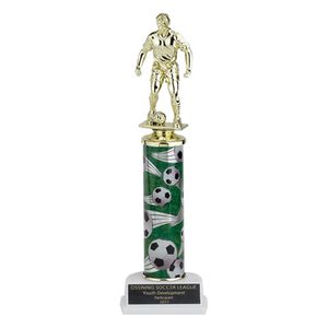 11-1/2, 12-1/2, 13-1/2 INCH ONE COLUMN SPORTS TROPHY TAKES FIGURE