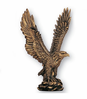 11-1/2 ANTIQUE BRASS EAGLE