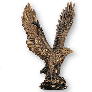 11-1/2 ANTIQUE BRASS EAGLE