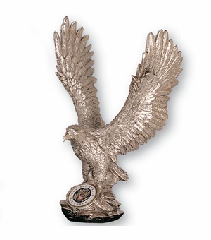 11-1/2 CAST EAGLE SILVER