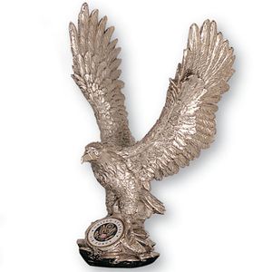 11-1/2 CAST EAGLE SILVER