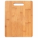 11-1/2 X 8-1/2 INCH GENUINE BAMBOO WITH INSET HANDLE CUTTING BOARD