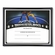 11-3/4 X 8-3/4 INCH SPORT BLACK FRAME CERTIFICATE HOLDER WITH WRESTLING CERTIFICATE