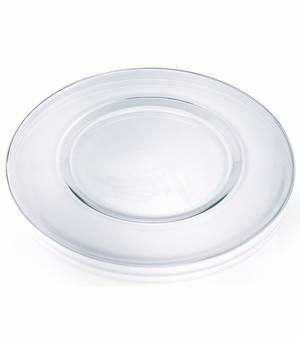 12-1/2 INCH GLASS CHARGER PLATE