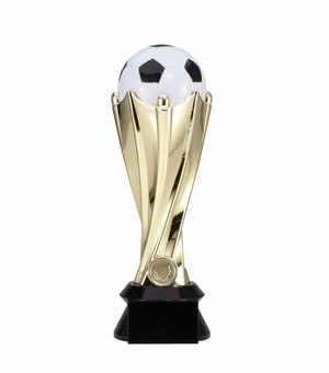 12 INCH PLASTIC WORLD CUP SOCCER TROPHY