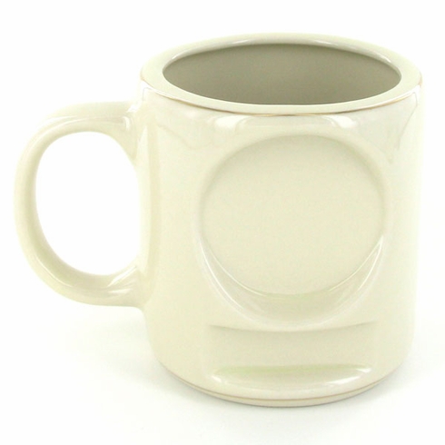 12 OUNCE BEIGE COFFEE MUG WITHOUT 2 INCH INSERT AND PLATE