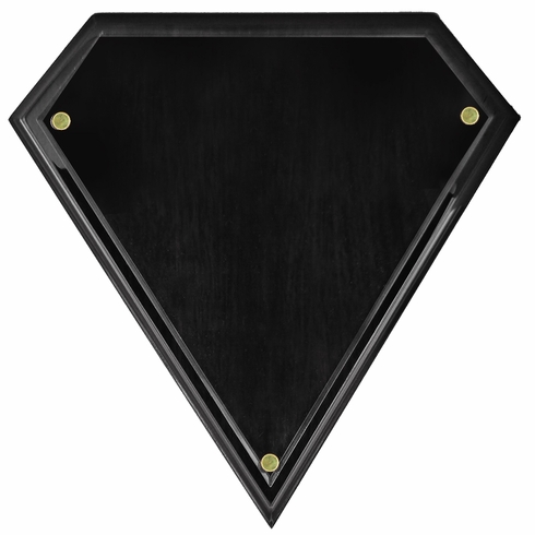 12 X 12 INCH DIAMOND SHAPE BLACK PIANO FINISH