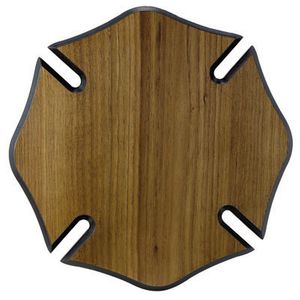 12 X 12 WALNUT VENEER MALTESE CROSS