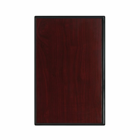 12 X 15 PIANO FINISH ROSEWOOD PLAQUE