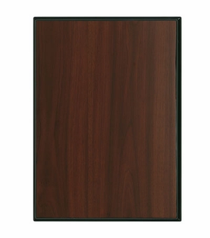 12 X 15 PIANO FINISH WALNUT PLAQUE