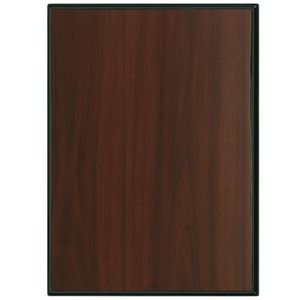 12 X 15 PIANO FINISH WALNUT PLAQUE