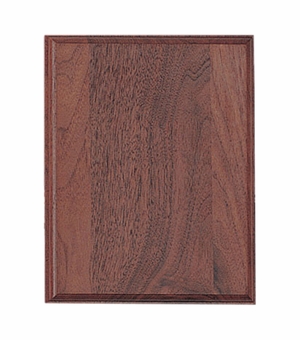 12 X 15 WALNUT FINISH PLAQUE
