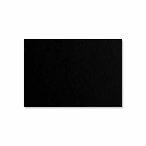 12 x 24 INCH BLACK ALUMINUM SHEET - ENGRAVES GOLD, 0.018