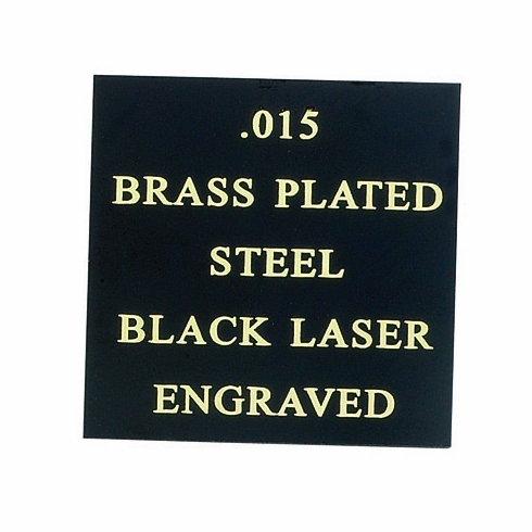 12X24 BLACK BRASS PLATE STEEL, .015