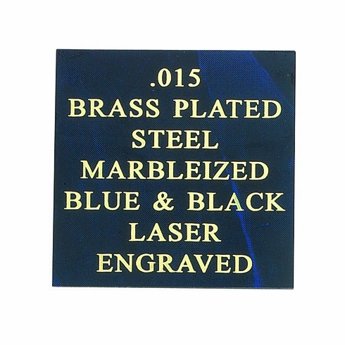 12X24 BLUE/BLACK MARBLEIZED STEEL, .015