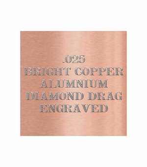 12X24 COPPER COATED ALUMINUM, .025