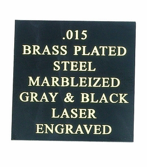 12X24 GRAY/ BLACK MARBLEIZED STEEL, .015