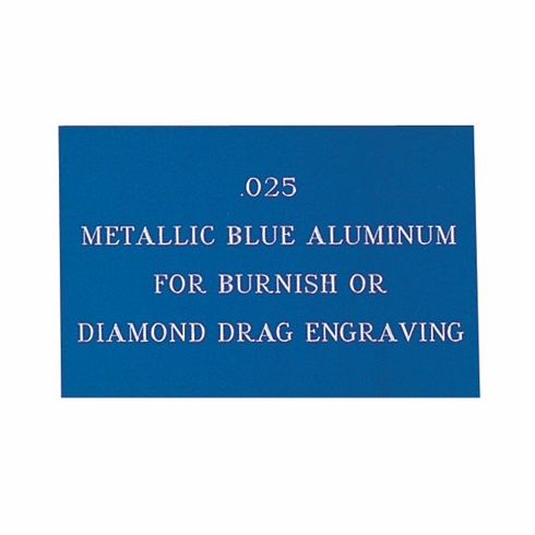 12X24 METALLIC BLUE ALUMINUM, .025