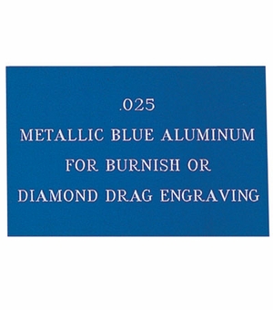 12X24 METALLIC BLUE ALUMINUM, .025