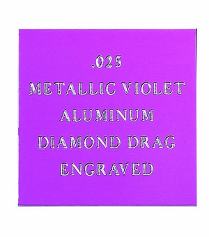 12X24 METALLIC VIOLET ALUMINUM, .025