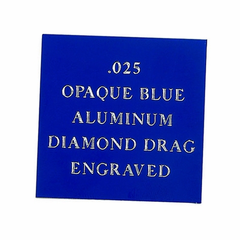 12X24 OPAQUE BLUE ALUMINUM, .025