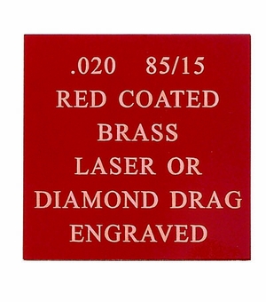 12X24 RED COATED 85/15 BRASS, .020
