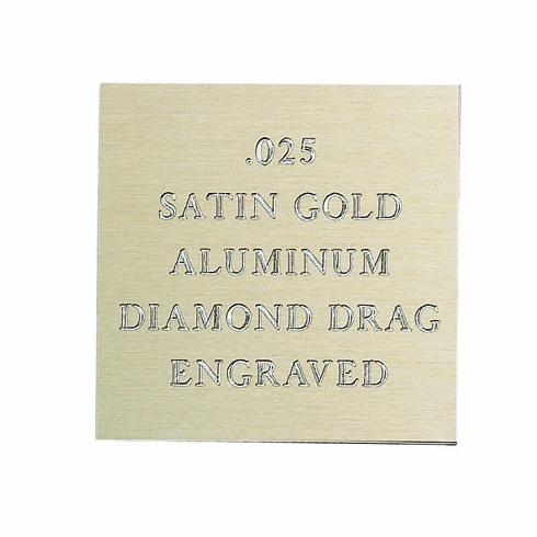 12X24 SATIN GOLD ALUMINUM, .025