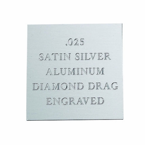 12X24 SATIN SILVER ALUMINUM, .025