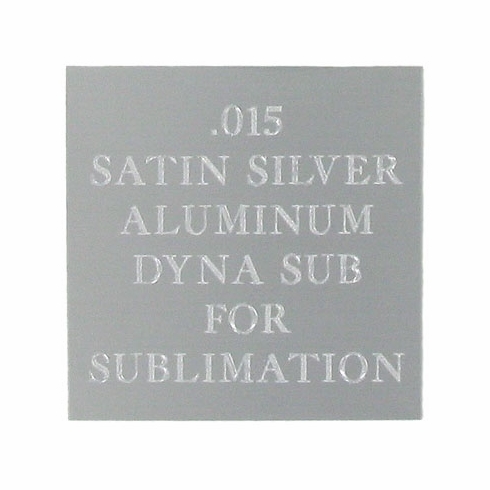 12X24 SATIN SILVER ALUMINUM DYNA-SUB, .015