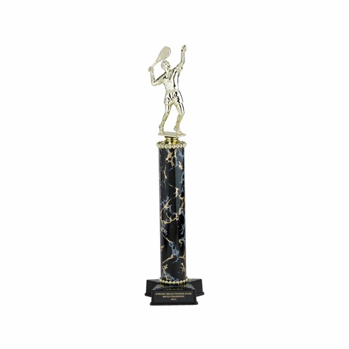 13, 14, 15 INCH ONE COLUMN STAR BASE TROPHY TAKES FIGURE