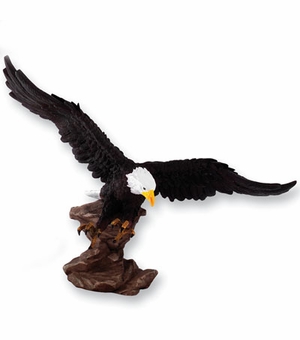 13 X 16 HAND PAINTED EAGLE