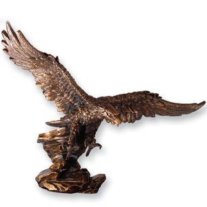 13 X 16 INCH BRASS EAGLE CAST