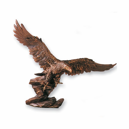 13 X 16 INCH BRONZE EAGLE CAST