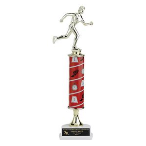 14, 15, 16 INCH ONE COLUMN SPORTS TROPHY TAKES FIGURE