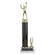 14, 15, 16 INCH SPLASH ONE COLUMN TROPHY WITH EAGLE TRIM TAKES FIGURE