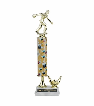 14, 15, 16 INCH SPORT COLUMN TROPHY WITH SPORT TRIM