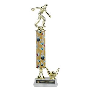 14, 15, 16 INCH SPORT COLUMN TROPHY WITH SPORT TRIM