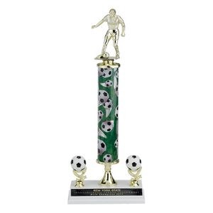 15, 16, 17 INCH SPORT COLUMN TROPHY WITH TWO SPORT TRIMS