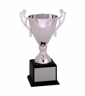 15 INCH RAMONA SERIES TROPHY WITH 11 INCH SILVER METAL CUP
