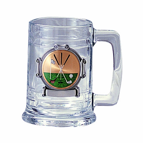 15 OUNCE GLASS TANKARD TAKES 2 INCH INSERT