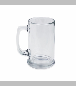 15 OUNCE PLAIN GLASS BEER MUG