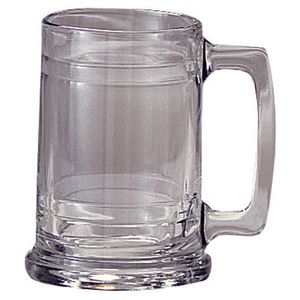 15 OUNCE PLAIN GLASS BEER MUG