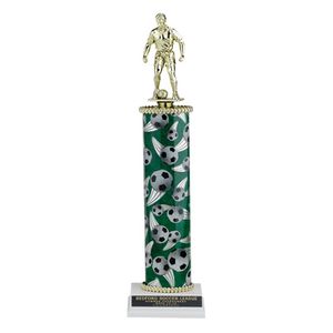 16, 17, 18 INCH SPORT COLUMN TROPHY TAKES FIGURE