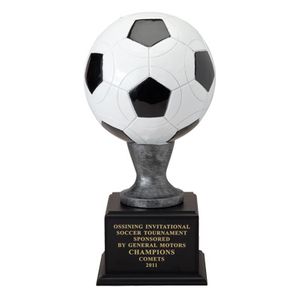 16 INCH RESIN SOCCER BALL