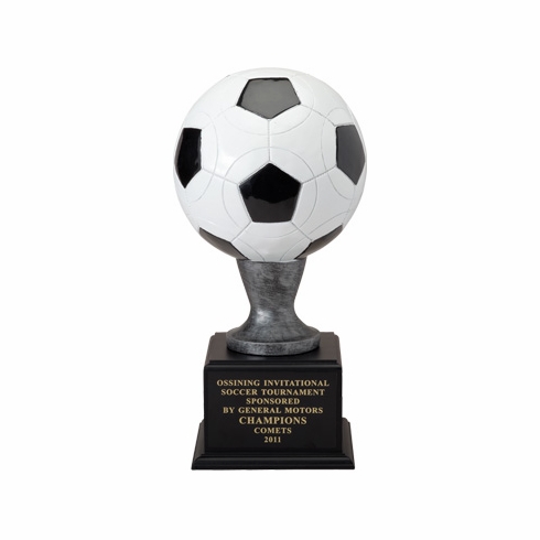 16 INCH RESIN SOCCER BALL