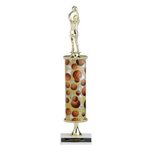 17, 18, 19 INCH SPORT COLUMN TROPHY TAKES FIGURE