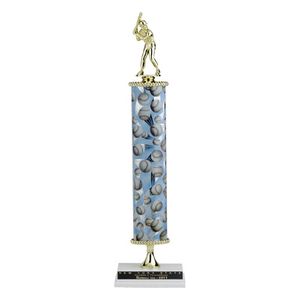 18-1/2, 19-1/2, 20-1/2 INCH SPORT COLUMN TROPHY TAKES FIGURE