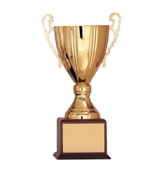 18 INCH SAVOIA SERIES TROPHY WITH 13-1/2 INCH GOLD METAL CUP